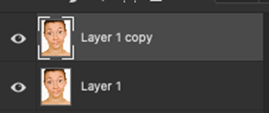 Duplicate layer photoshop